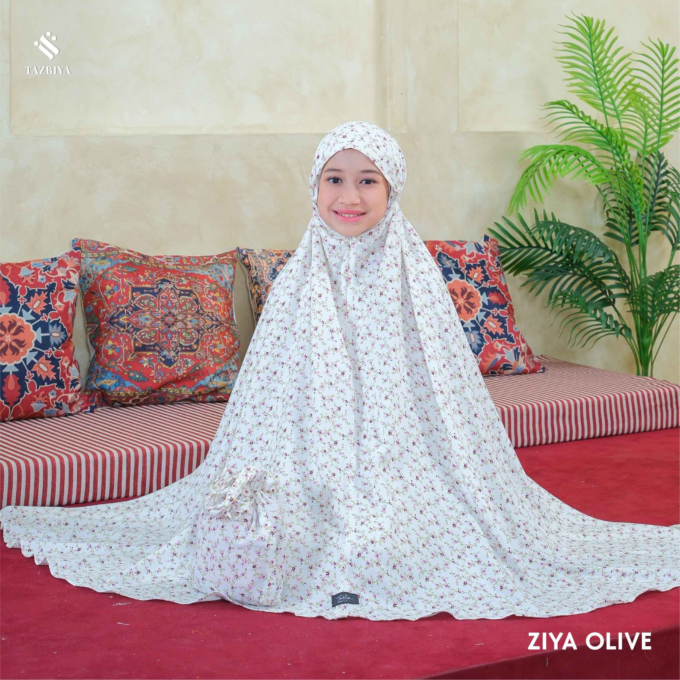 MUKENA TAZBIYA ANAK TANGGUNG ZIYA SERIES I TAS SELEMPANG