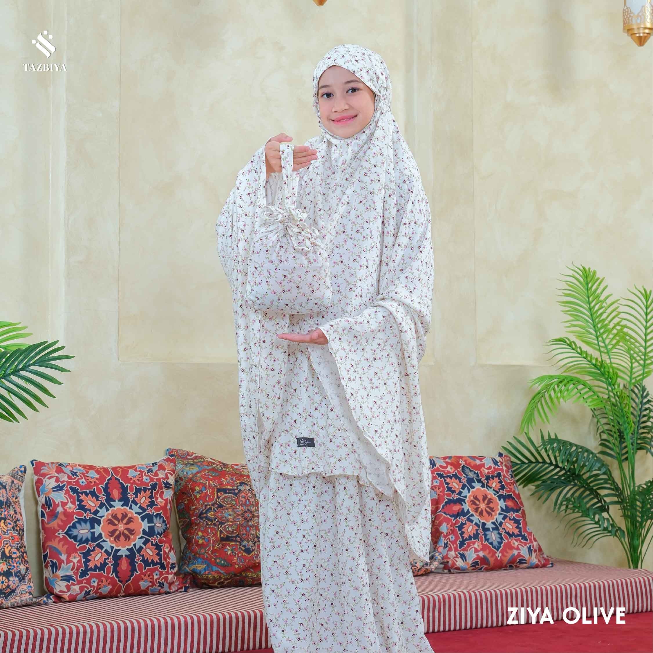 MUKENA TAZBIYA ANAK TANGGUNG ZIYA SERIES I TAS SELEMPANG