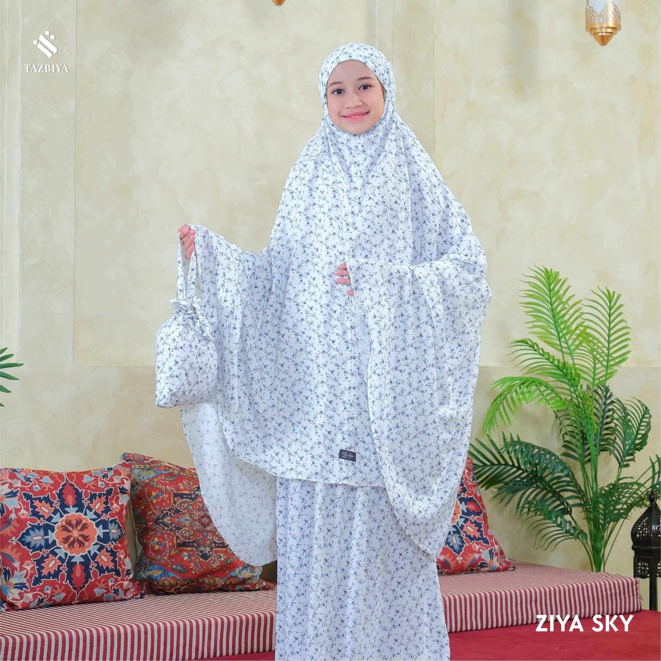 MUKENA TAZBIYA ANAK TANGGUNG ZIYA SERIES I TAS SELEMPANG