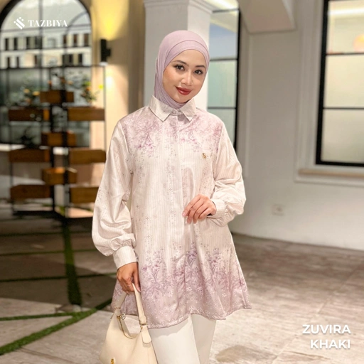 Image of TAZBIYA BLOUSE ZUVIRA SERIES | BLOUSE PREMIUM | ATASAN WANITA