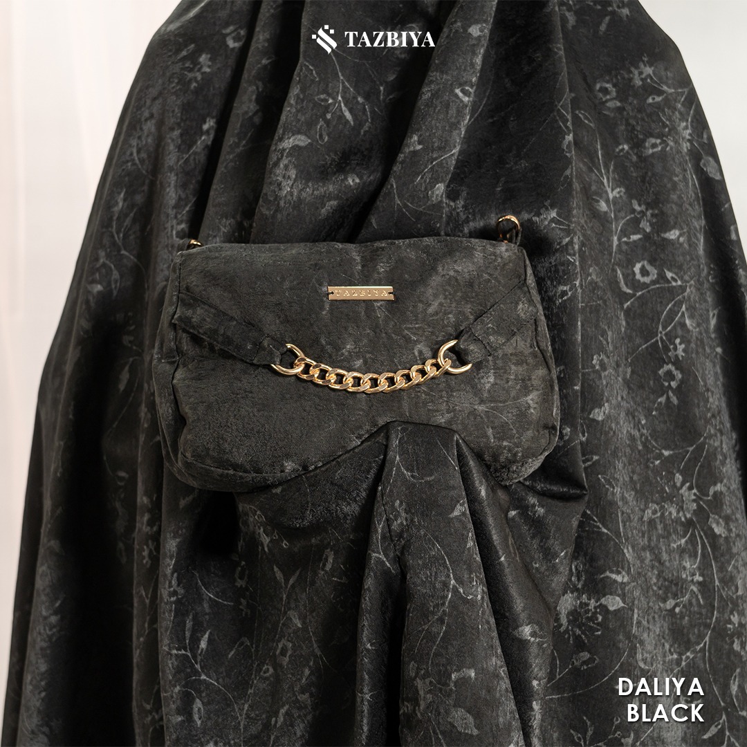 MUKENA PREMIUM EMBOSS SANTORINI TAZBIYA DEWASA DALIYA SERIES