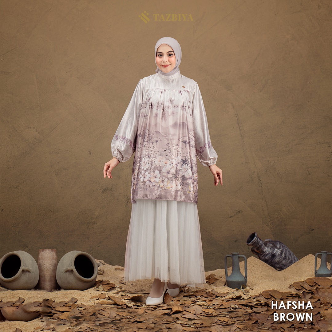 [NEW!] TAZBIYA MUSLIMWEAR TUNIK IDUL ADHA DIOR HAFSHA 
