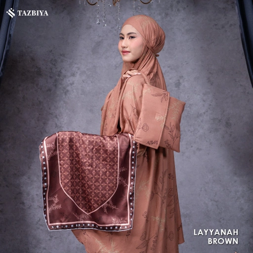 Image of MUKENA TAZBIYA X KEMISO SAJADAH RAYON LAYYANAH SERIES ALLSIZE