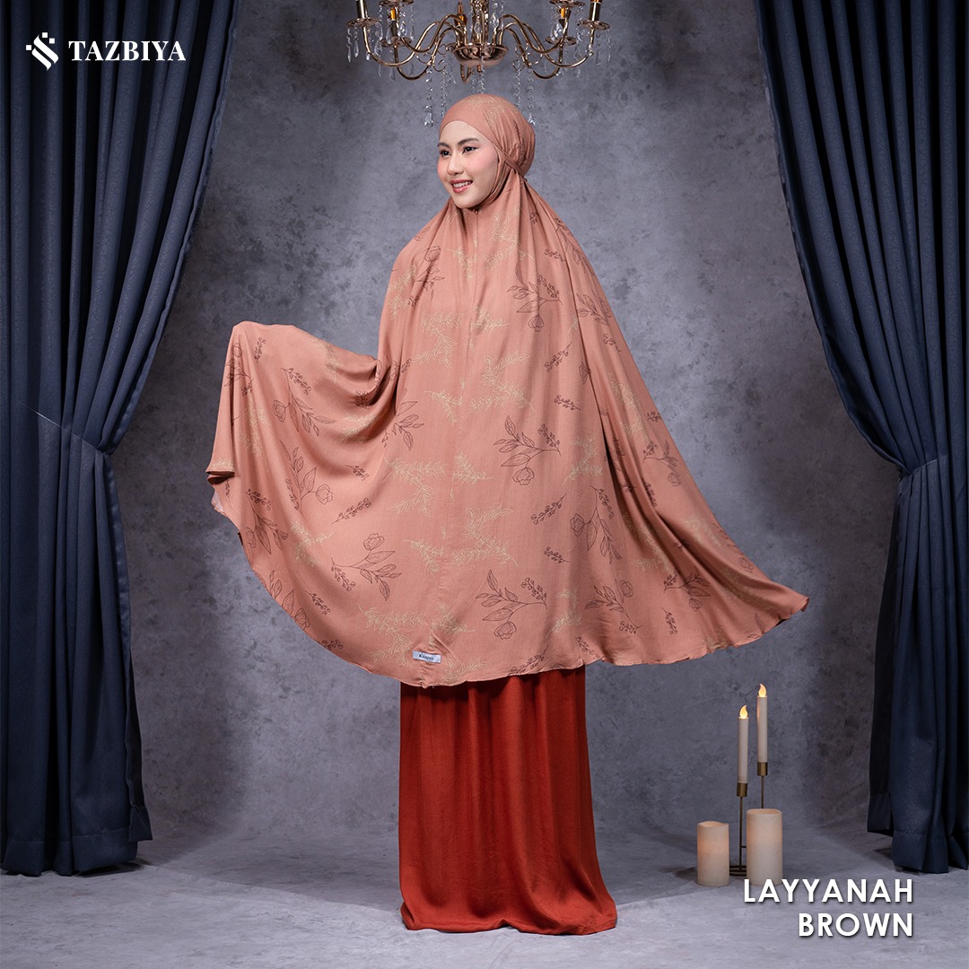 MUKENA TAZBIYA X KEMISO SAJADAH RAYON LAYYANAH SERIES ALLSIZE