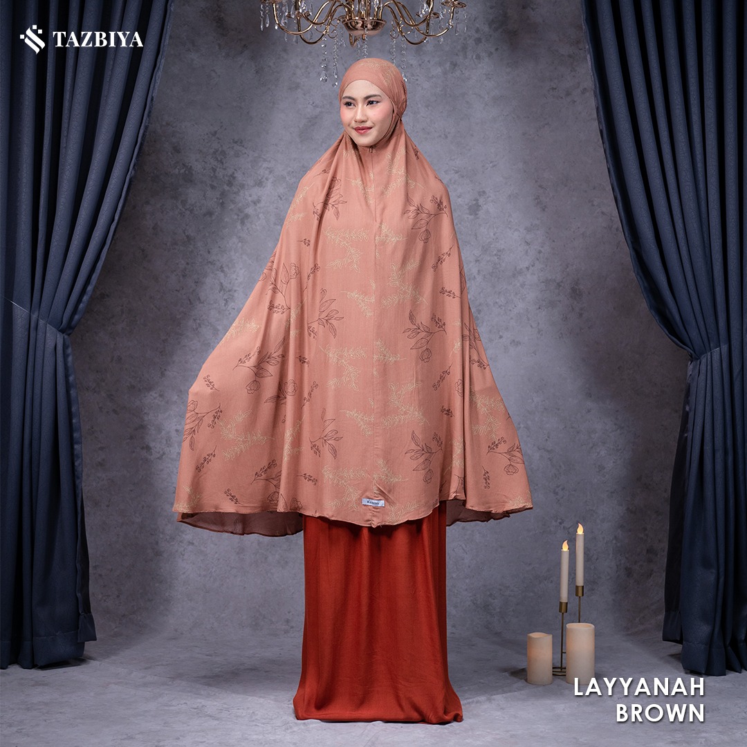 MUKENA TAZBIYA X KEMISO SAJADAH RAYON LAYYANAH SERIES ALLSIZE