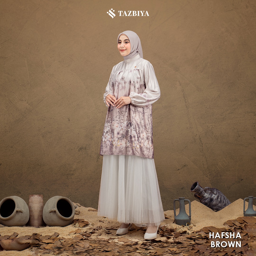 [NEW!] TAZBIYA MUSLIMWEAR TUNIK IDUL ADHA DIOR HAFSHA 