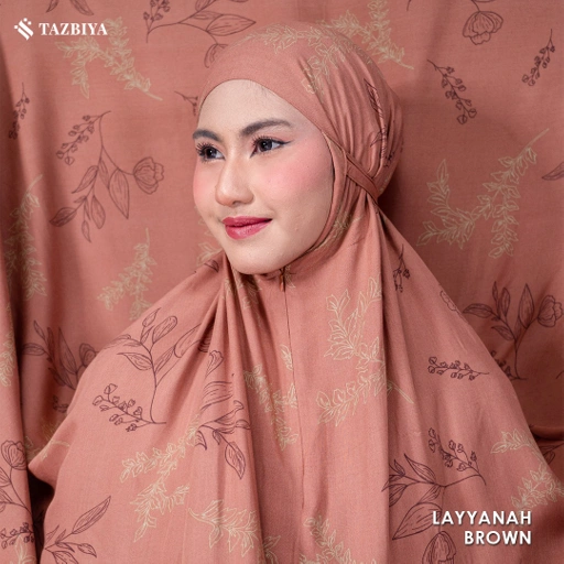 Image of MUKENA TAZBIYA X KEMISO SAJADAH RAYON LAYYANAH SERIES ALLSIZE