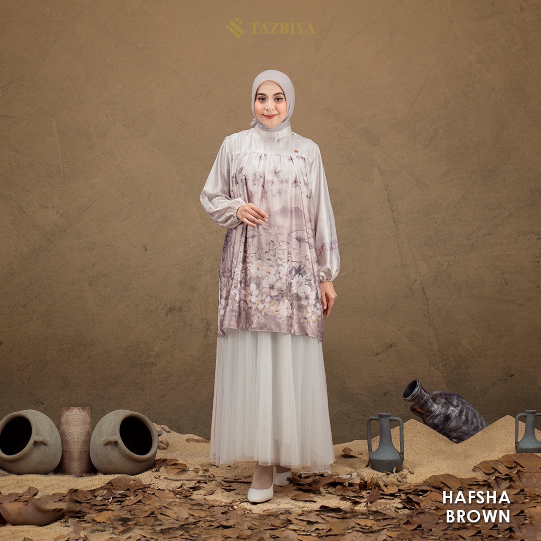 [NEW!] TAZBIYA MUSLIMWEAR TUNIK IDUL ADHA DIOR HAFSHA 