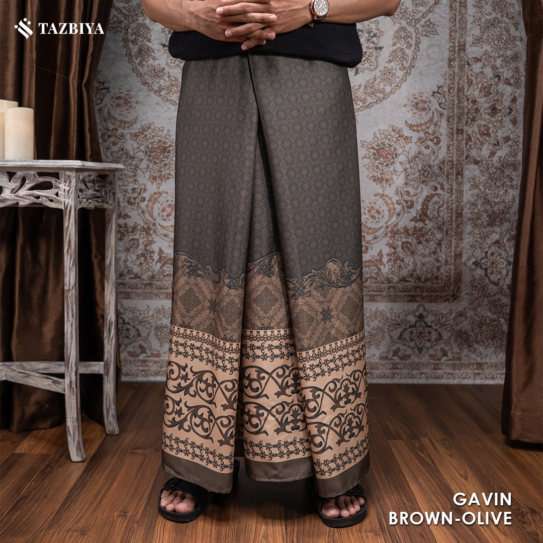 [NEW!] TAZBIYA PRAYER-SET SARUNG GAVIN SERIES I SARUNG LAKI LAKI DEWASA MOTIF