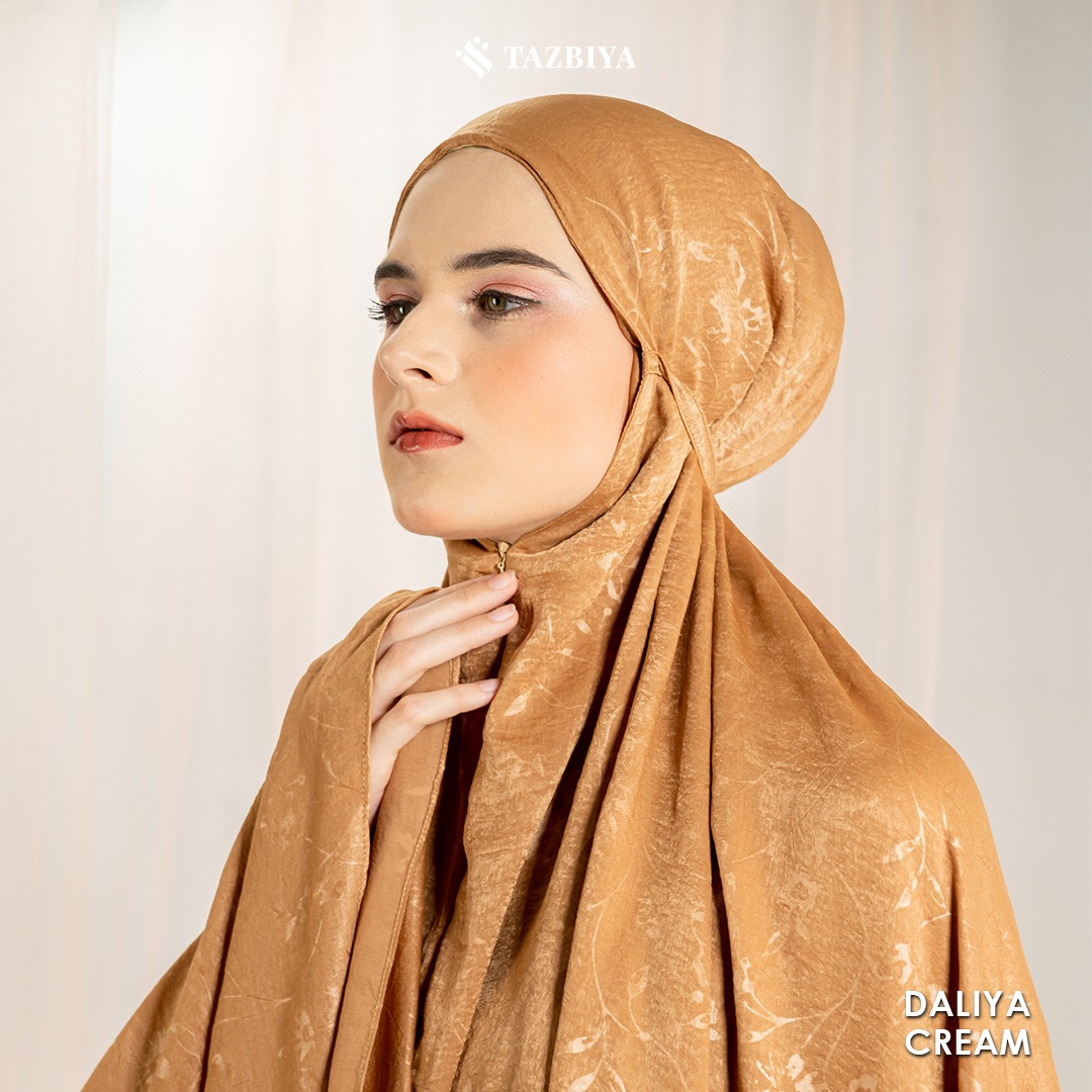 MUKENA PREMIUM EMBOSS SANTORINI TAZBIYA DEWASA DALIYA SERIES