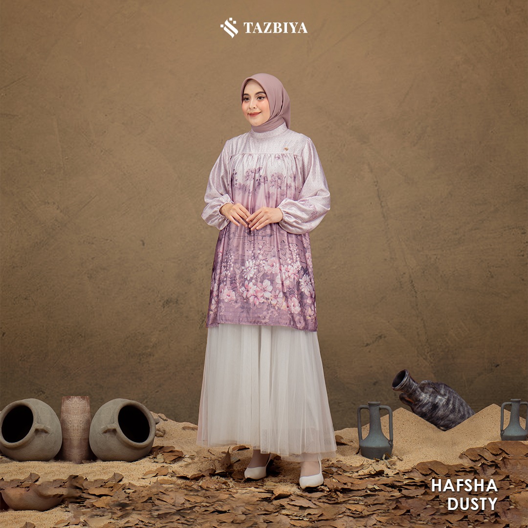 [NEW!] TAZBIYA MUSLIMWEAR TUNIK IDUL ADHA DIOR HAFSHA 