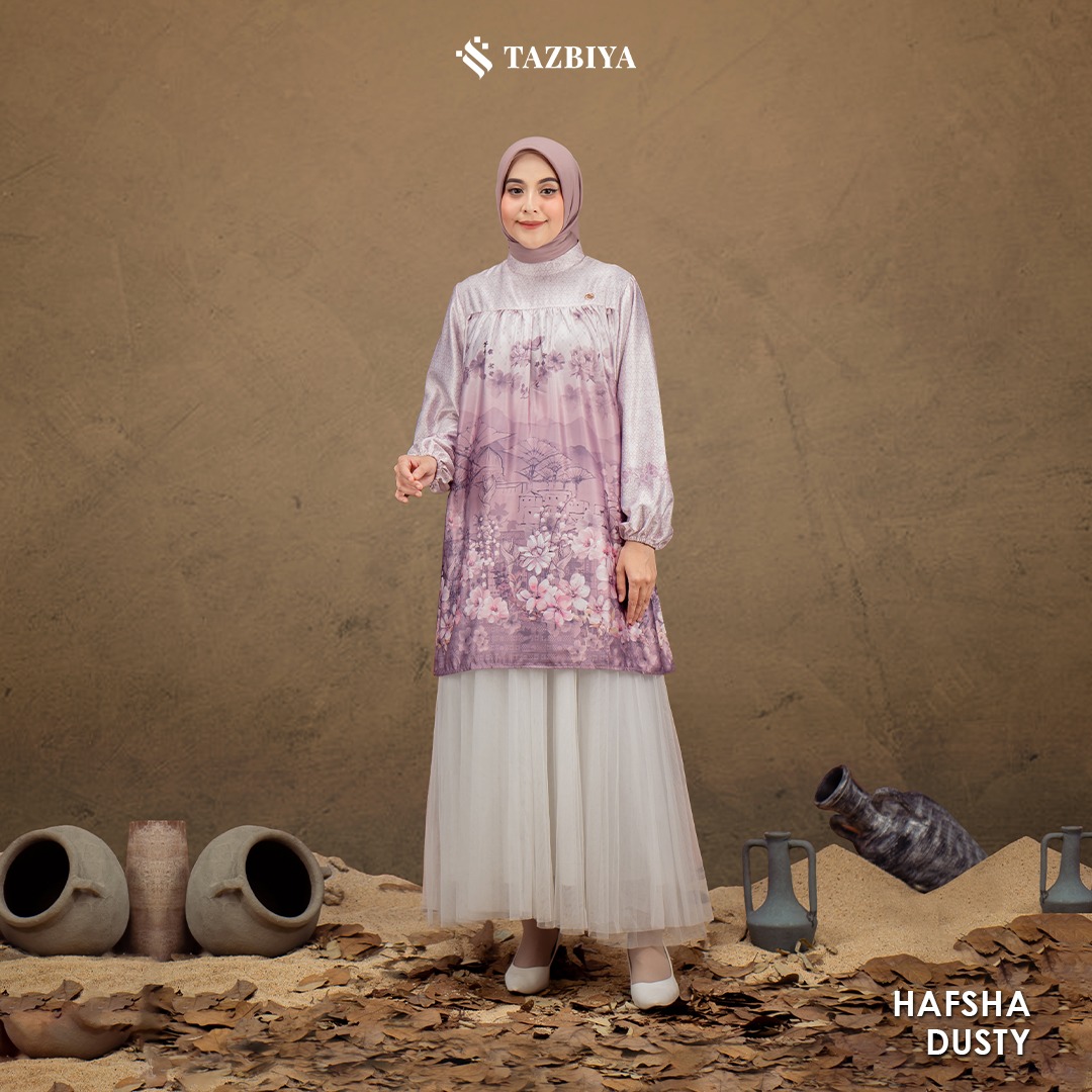 [NEW!] TAZBIYA MUSLIMWEAR TUNIK IDUL ADHA DIOR HAFSHA 