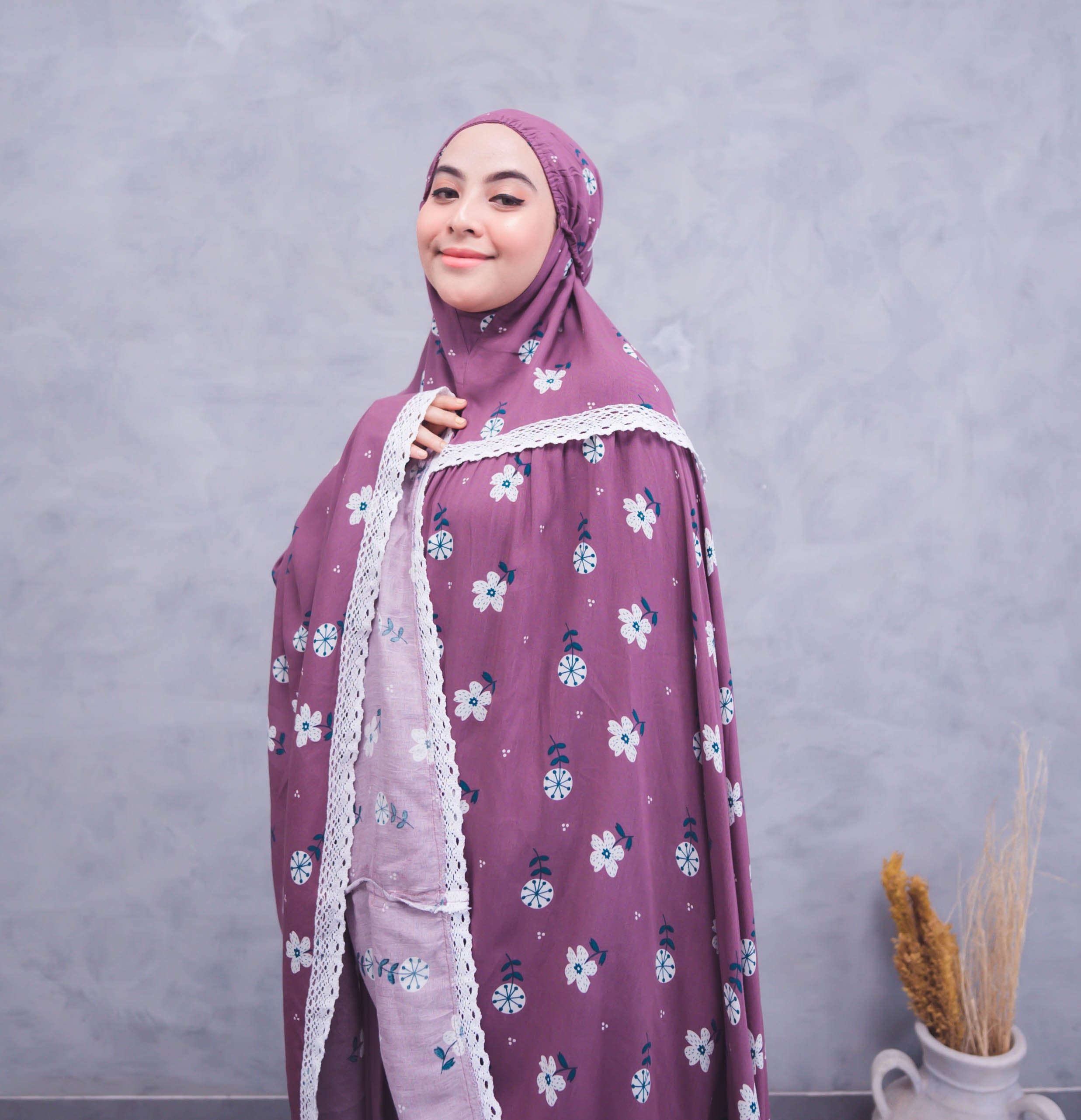 MUKENA TAZBIYA KOMBINASI ELISHA SERIES ALLSIZE
