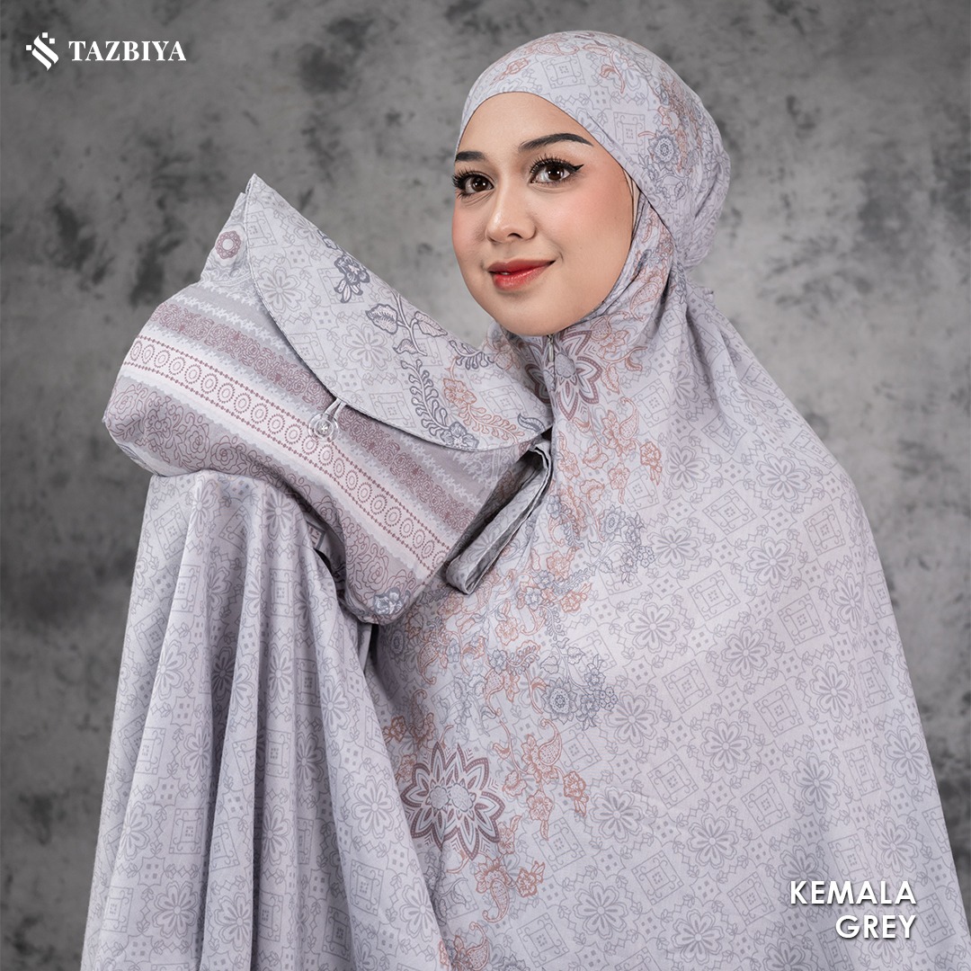 TAZBIYA KEMALA SERIES I Mukena 3IN1 Rayon Jumbo Dewasa