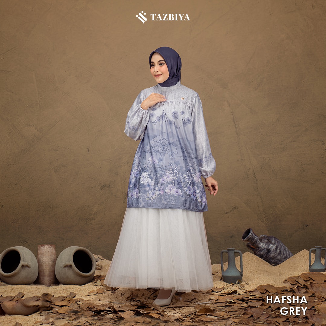 [NEW!] TAZBIYA MUSLIMWEAR TUNIK IDUL ADHA DIOR HAFSHA 