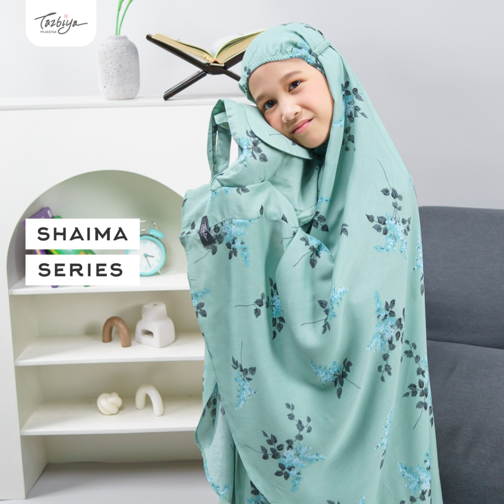 MUKENA ANAK TAZBIYA SHAIMA SERIES I Usia 5 - 12 Tahun