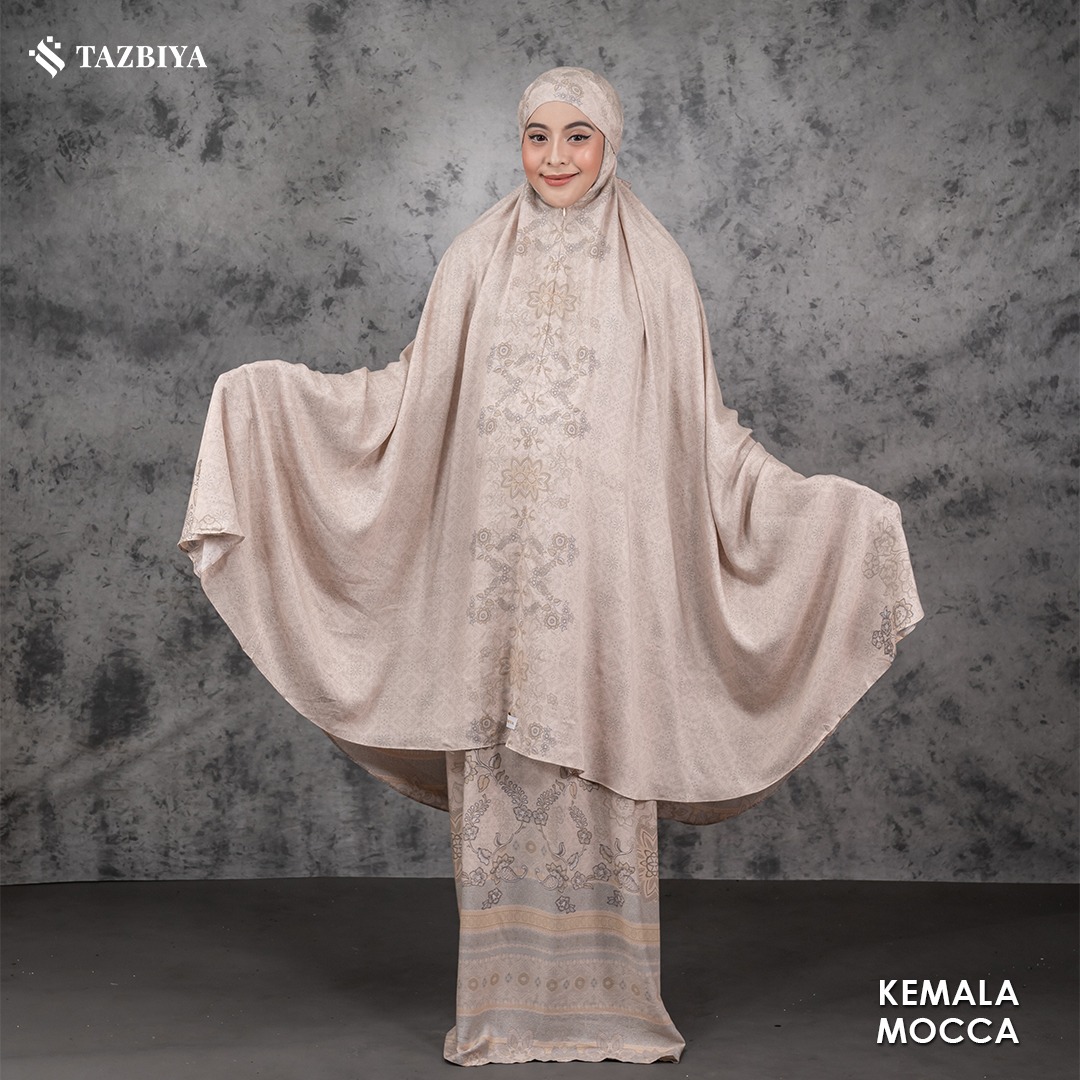 TAZBIYA KEMALA SERIES I Mukena 3IN1 Rayon Jumbo Dewasa