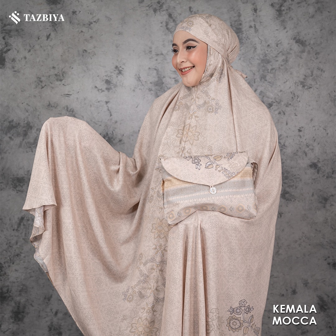 TAZBIYA KEMALA SERIES I Mukena 3IN1 Rayon Jumbo Dewasa