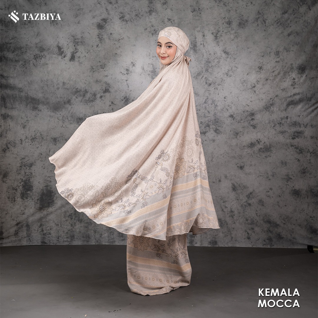 TAZBIYA KEMALA SERIES I Mukena 3IN1 Rayon Jumbo Dewasa