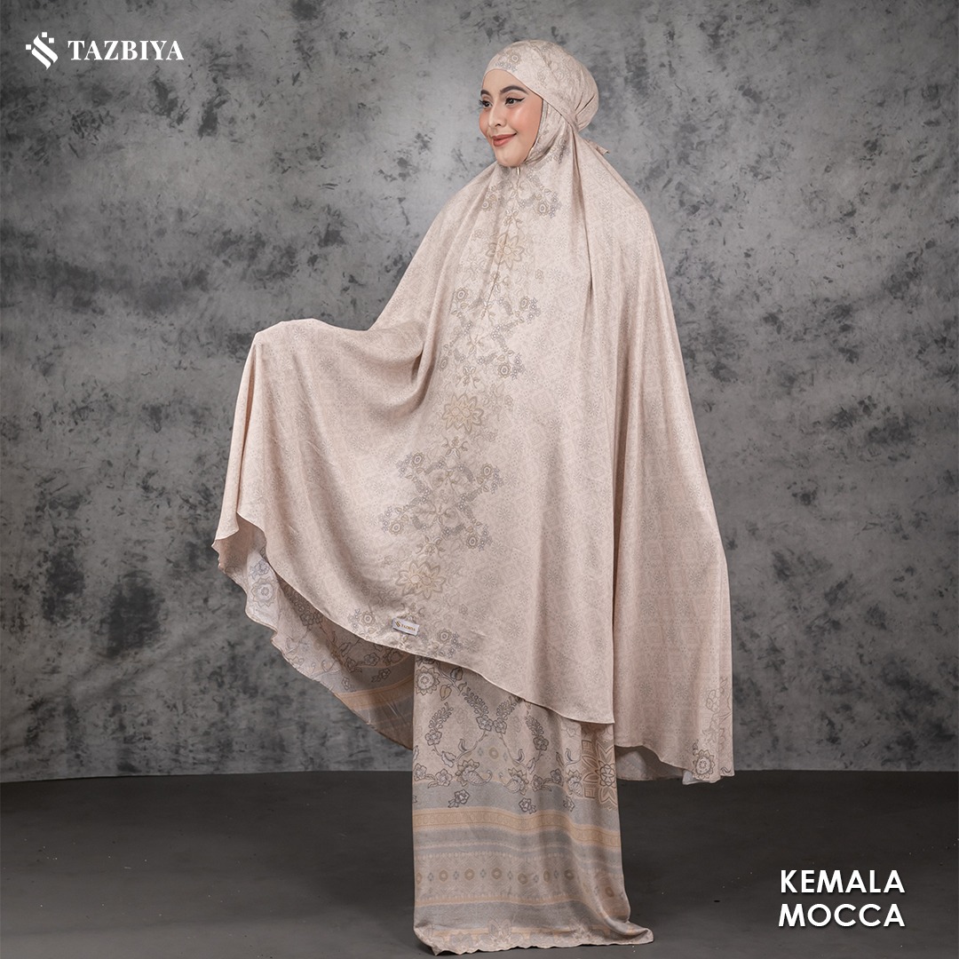 TAZBIYA KEMALA SERIES I Mukena 3IN1 Rayon Jumbo Dewasa
