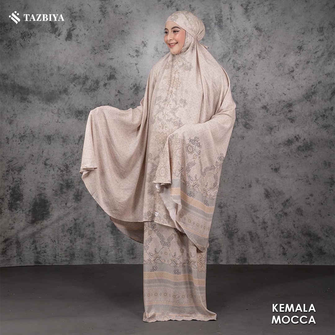 TAZBIYA KEMALA SERIES I Mukena 3IN1 Rayon Jumbo Dewasa