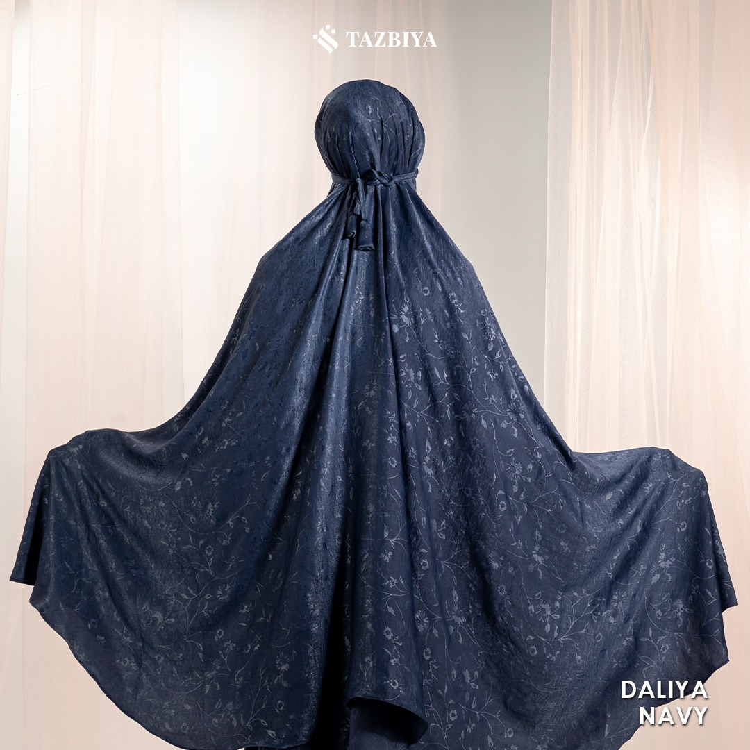 MUKENA PREMIUM EMBOSS SANTORINI TAZBIYA DEWASA DALIYA SERIES