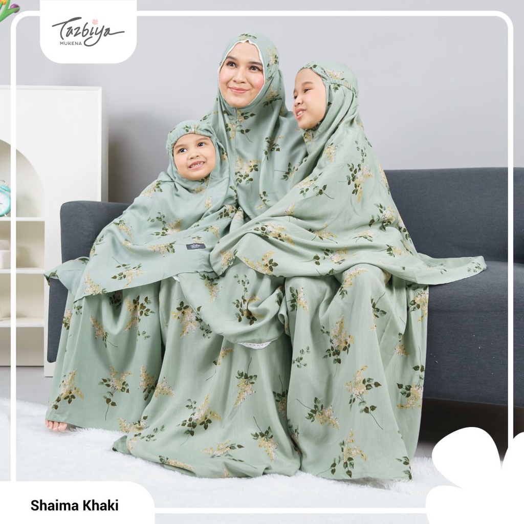 MUKENA ANAK TAZBIYA SHAIMA SERIES I Usia 5 - 12 Tahun