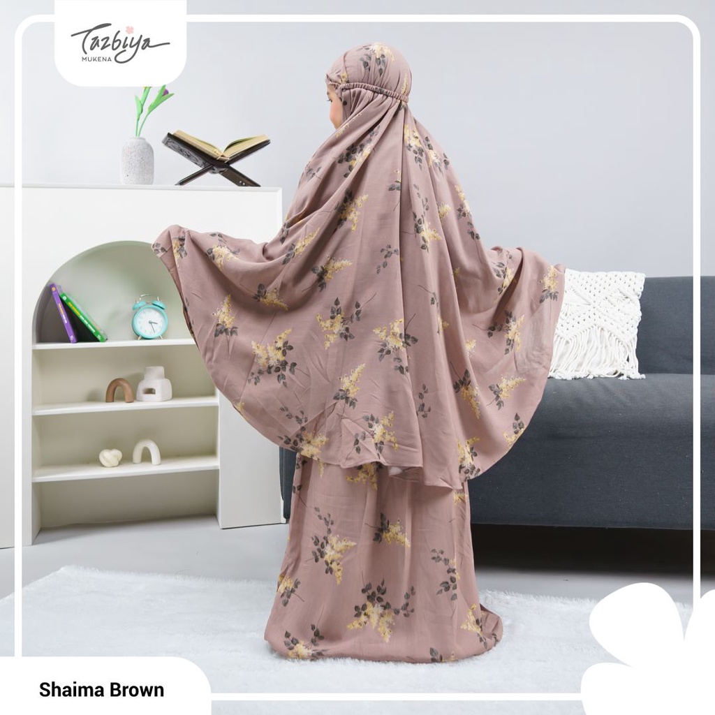 MUKENA ANAK TAZBIYA SHAIMA SERIES I Usia 5 - 12 Tahun