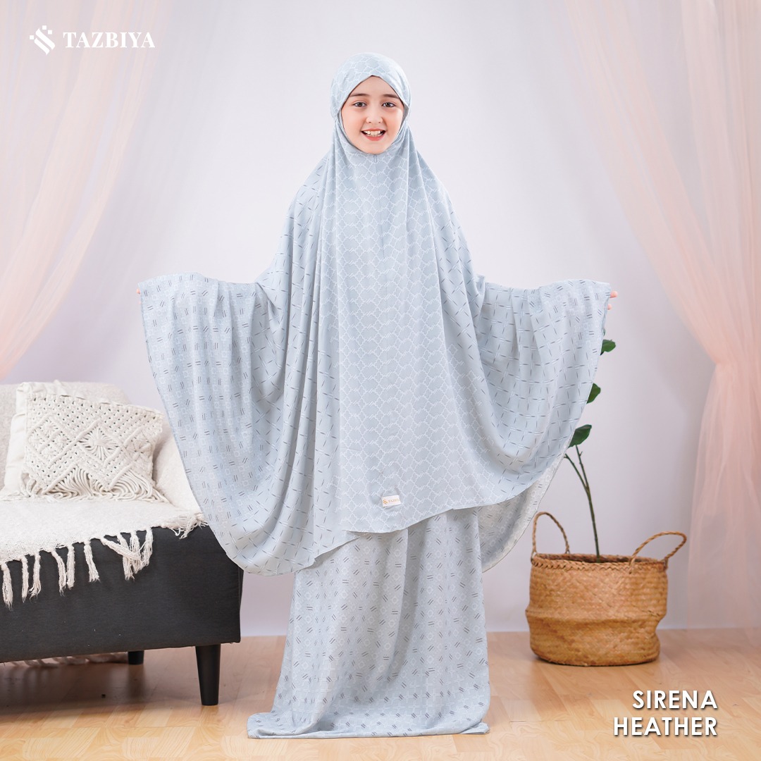 TAZBIYA MUKENA ANAK RAYON SERIES I Mukena Anak Motif TK SD SMP | Mukena Anak 4-14 Tahun