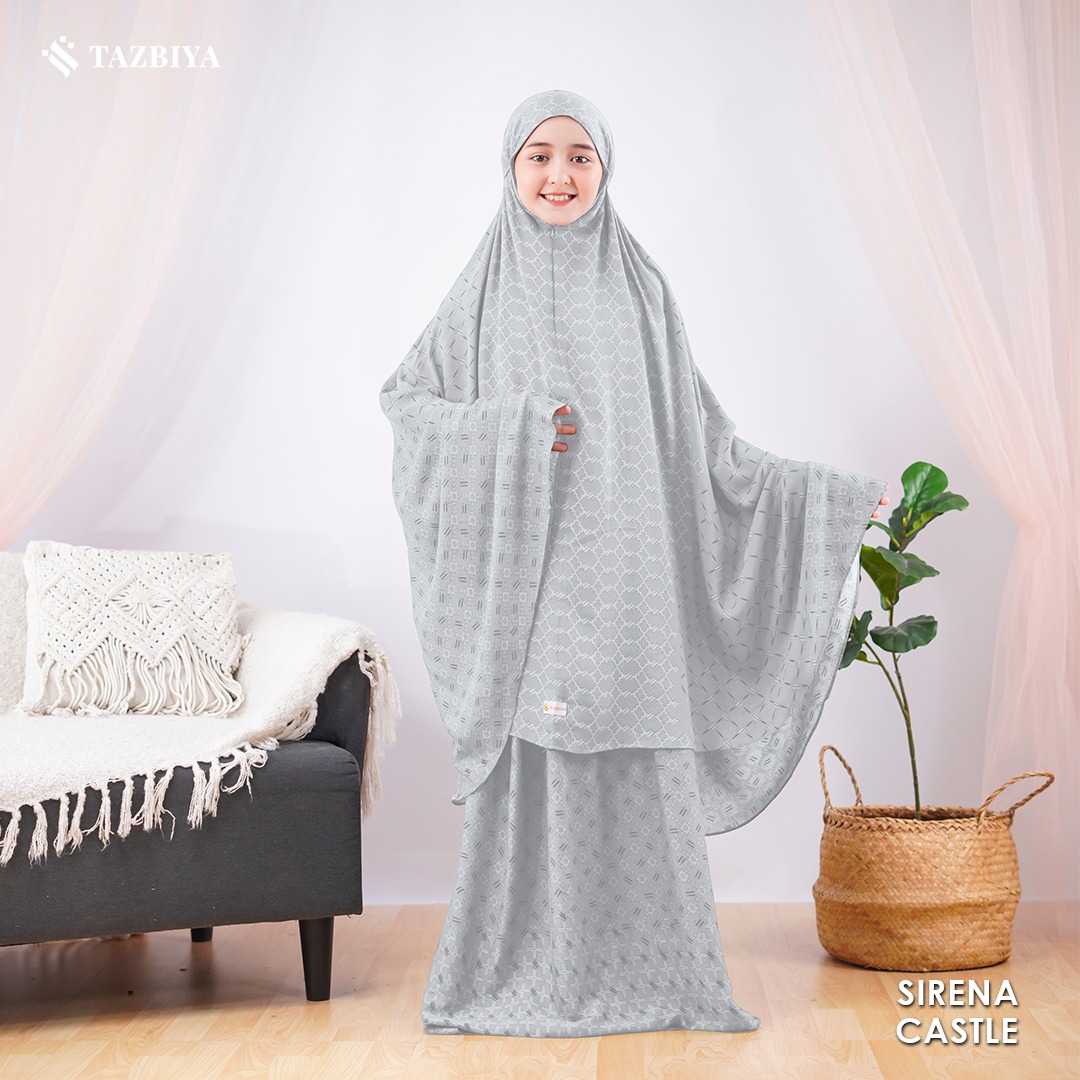 TAZBIYA MUKENA ANAK RAYON SERIES I Mukena Anak Motif TK SD SMP | Mukena Anak 4-14 Tahun