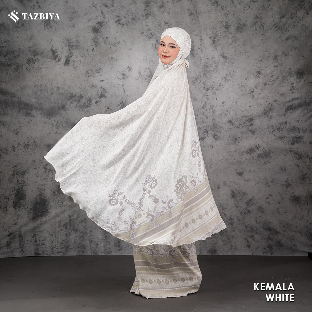 TAZBIYA KEMALA SERIES I Mukena 3IN1 Rayon Jumbo Dewasa