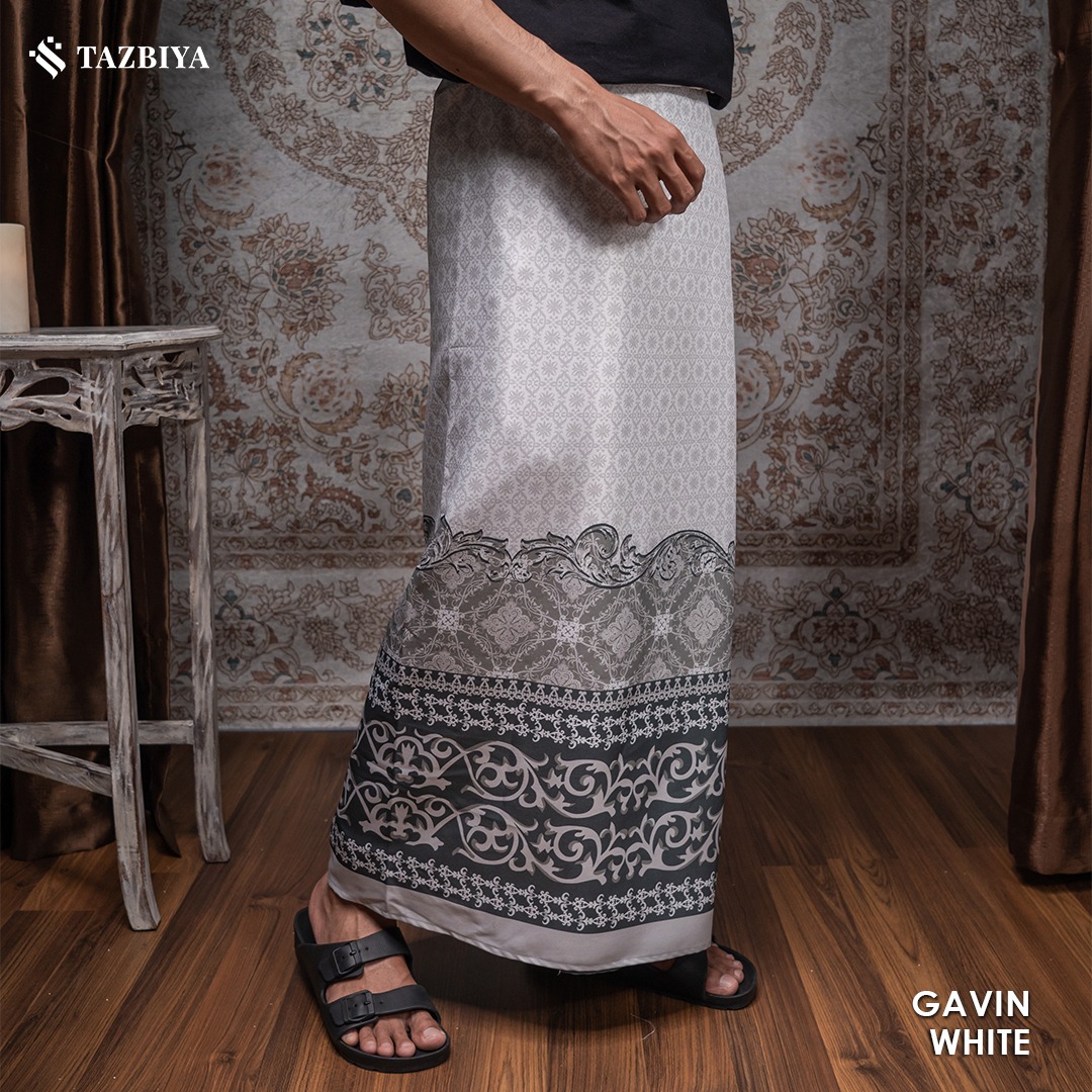 [NEW!] TAZBIYA PRAYER-SET SARUNG GAVIN SERIES I SARUNG LAKI LAKI DEWASA MOTIF