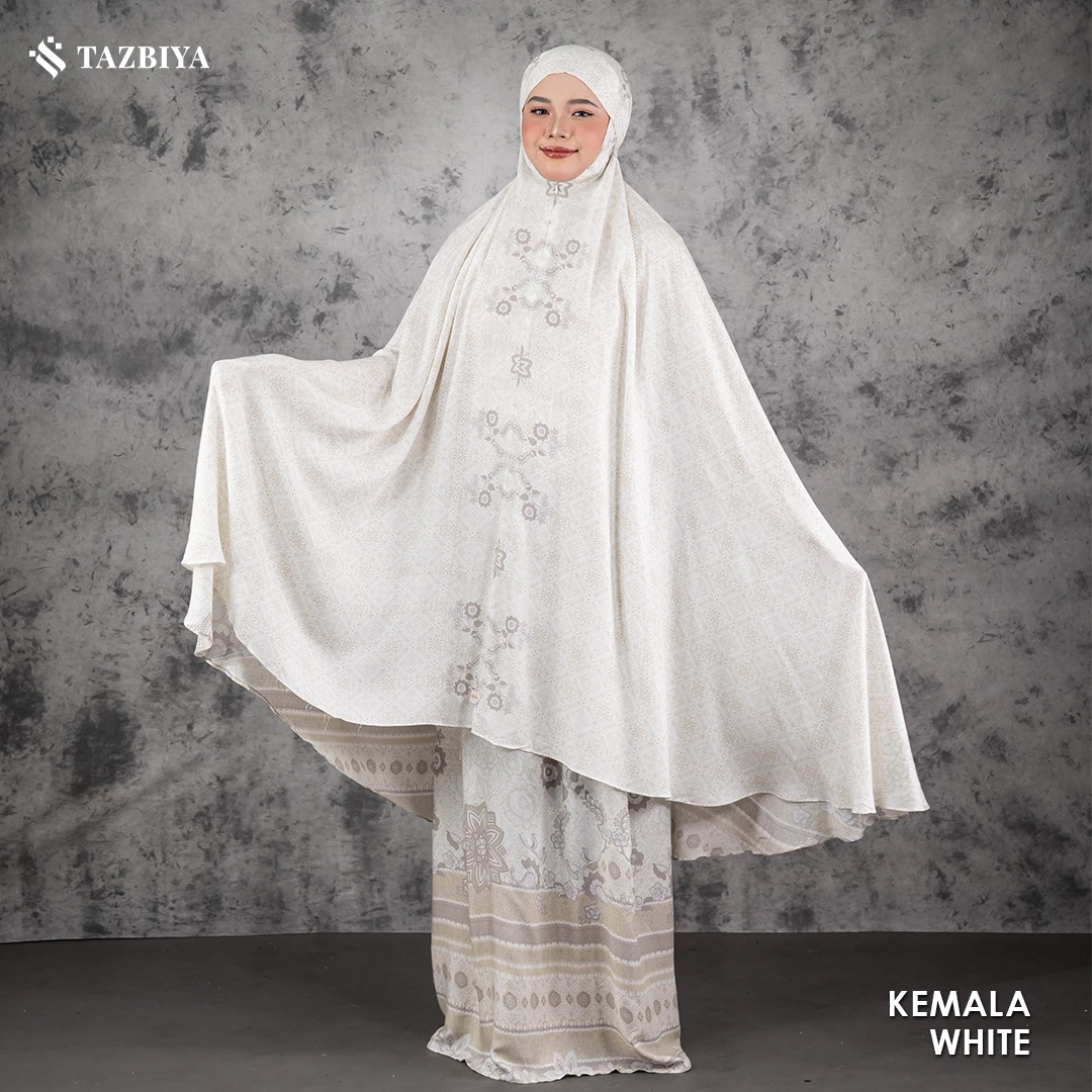 TAZBIYA KEMALA SERIES I Mukena 3IN1 Rayon Jumbo Dewasa