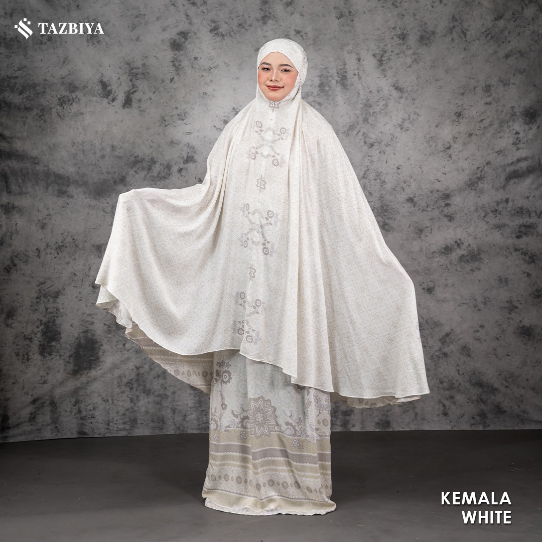 TAZBIYA KEMALA SERIES I Mukena 3IN1 Rayon Jumbo Dewasa
