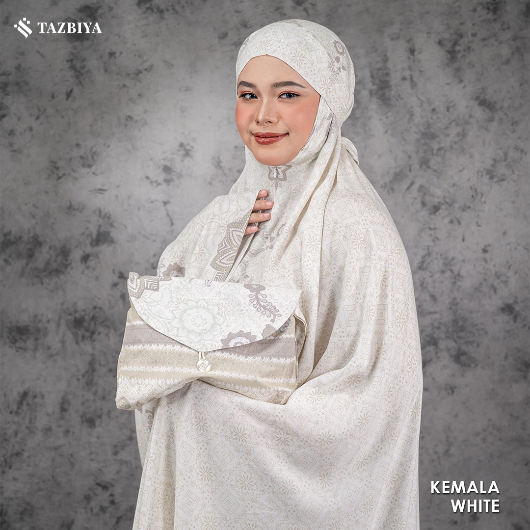 TAZBIYA KEMALA SERIES I Mukena 3IN1 Rayon Jumbo Dewasa
