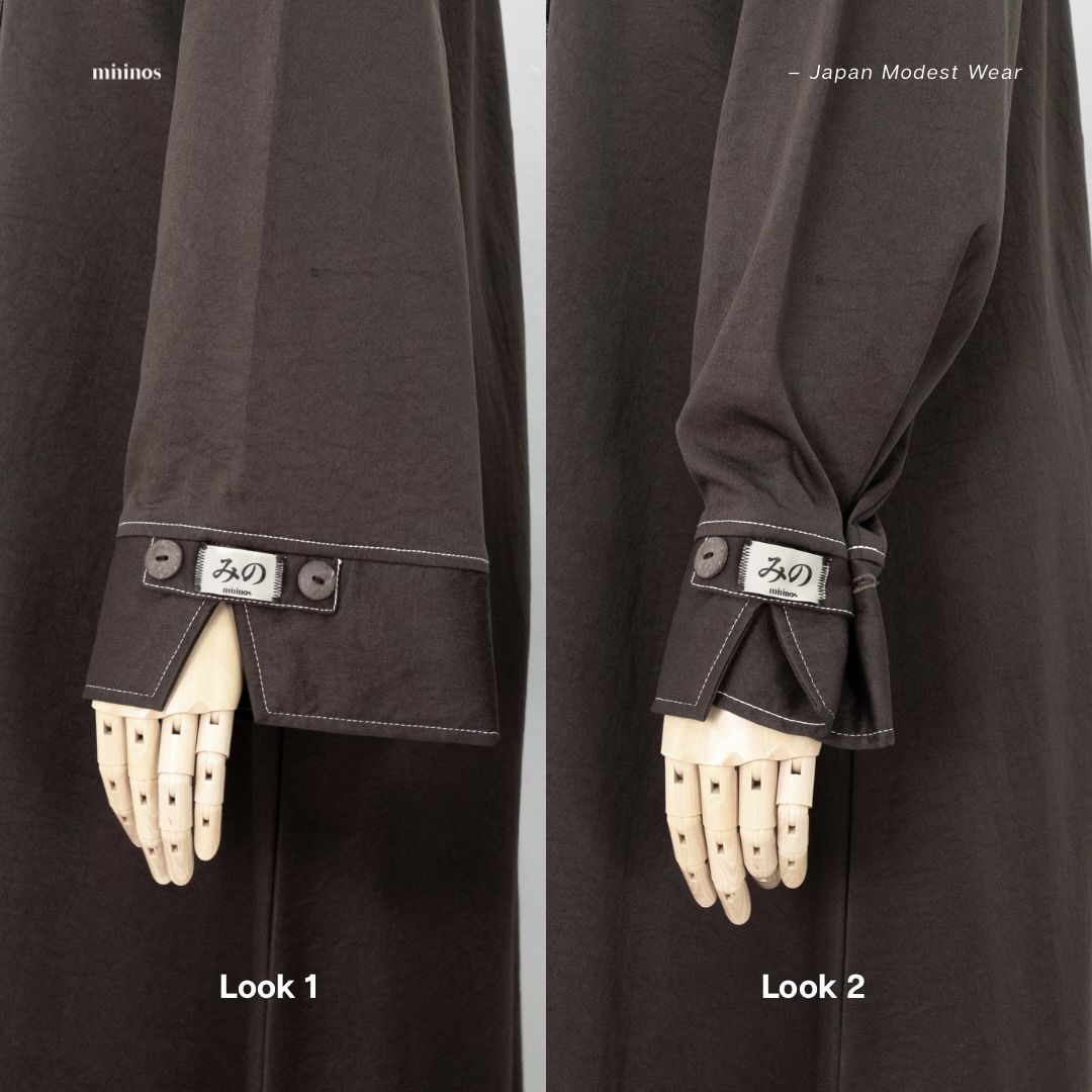 Mininos Shaki Abaya Kimono Gamis Muslimah