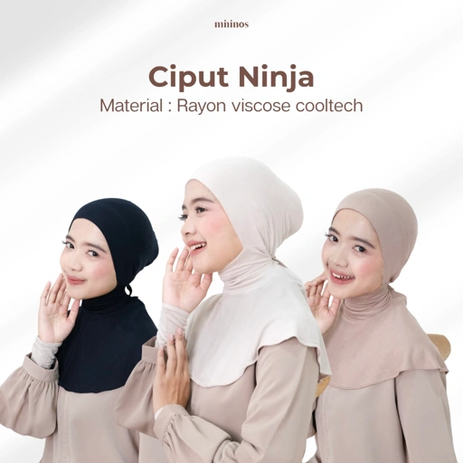 Mininos Ciput Ninja Rayon Viscose Adem