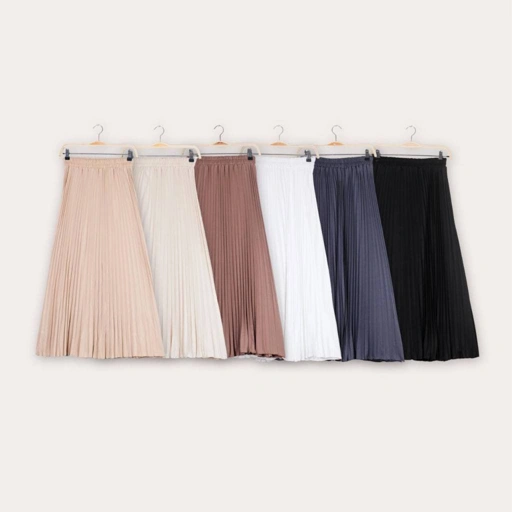 Image of Mininos Nara Skirt | Rok Plisket Panjang Basic Remaja Muslimah