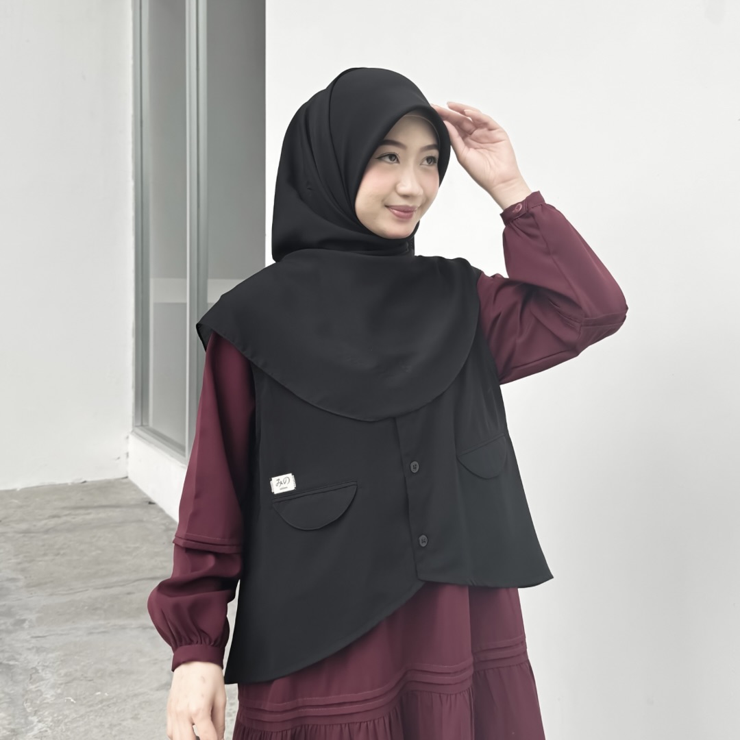 Mininos Kana Outer Vest Luaran Casual Formal
