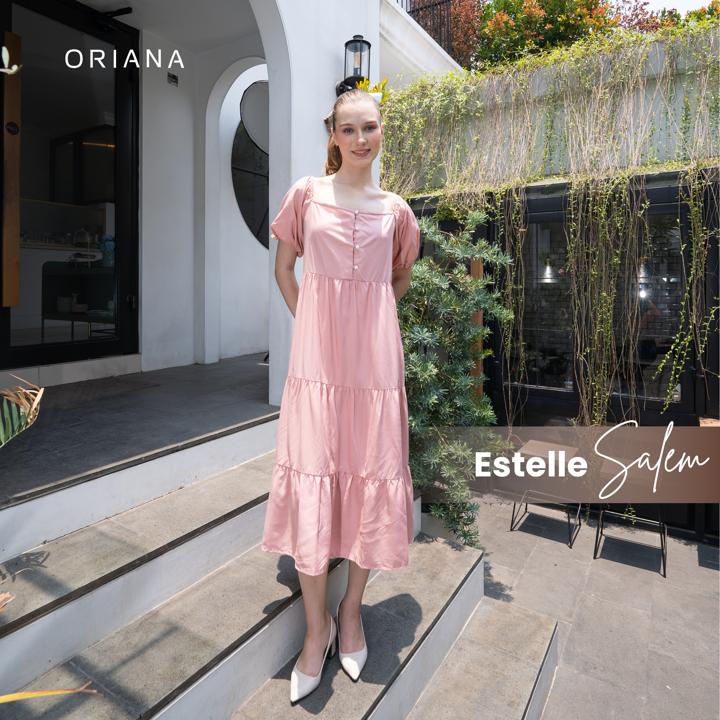 Oriana Homewear Maxi Dress Daster Celine Series