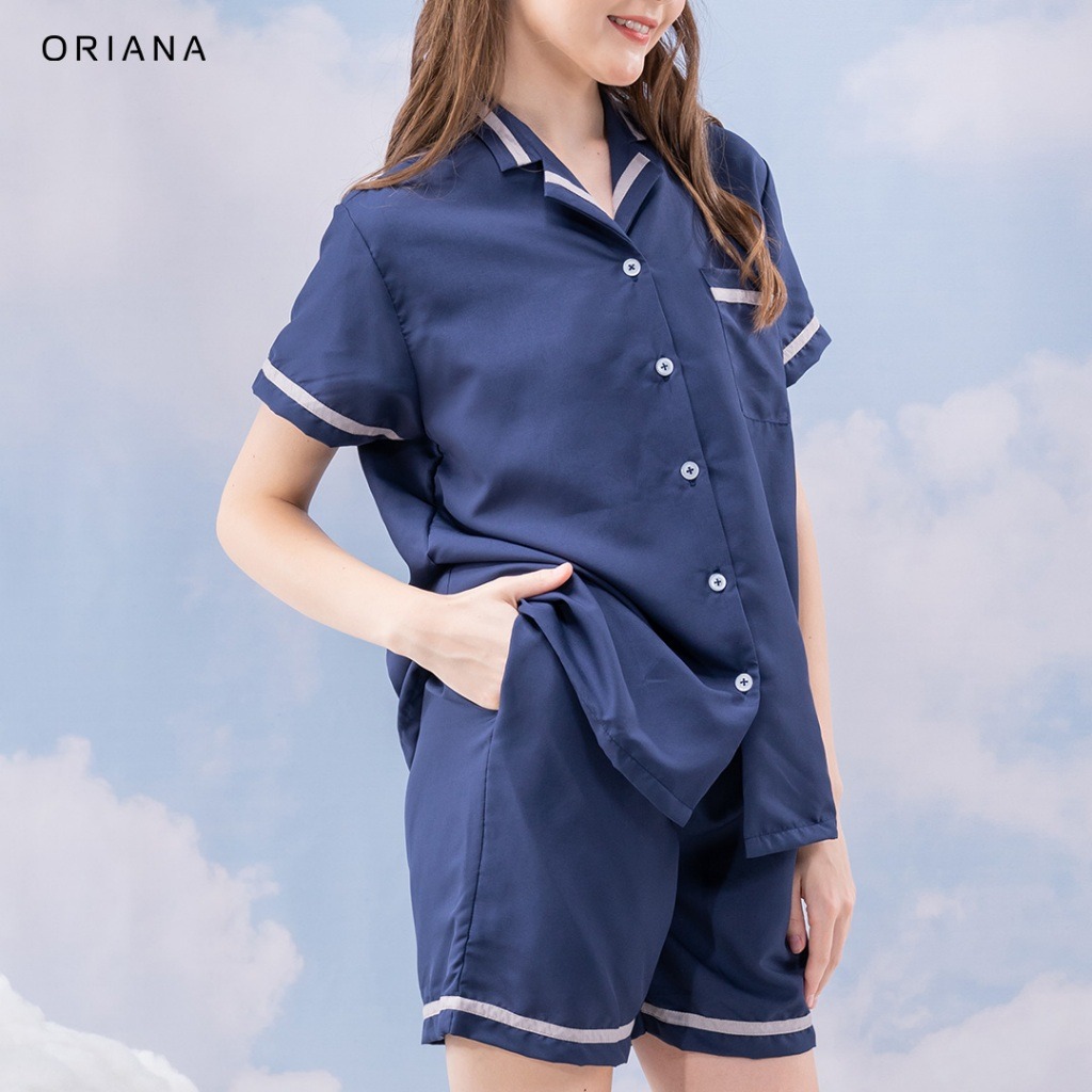 Oriana Sleepwear Piyama Set Poly Bamboo Danisa Series