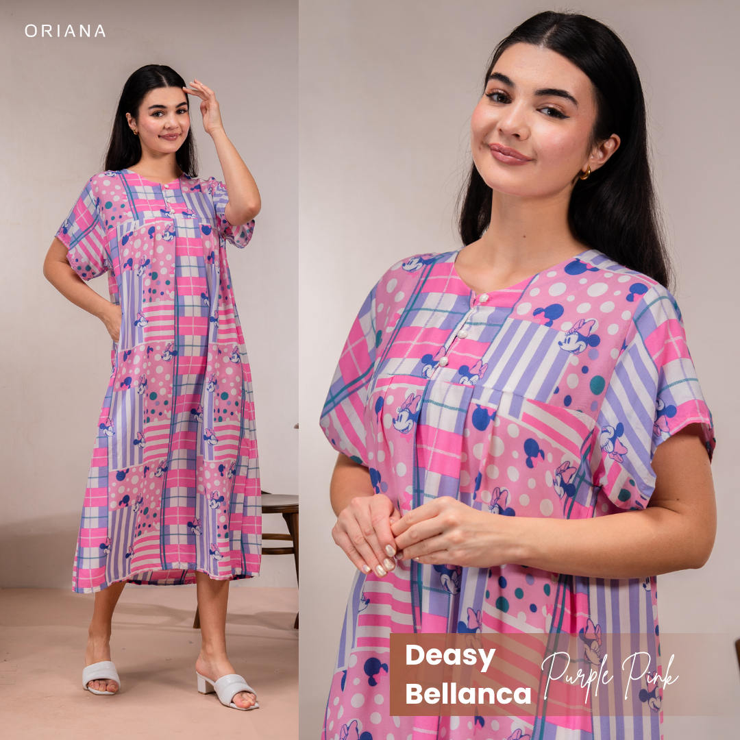 Oriana Homewear Maxi Dress Daster Busui Deasy Bellanca Series