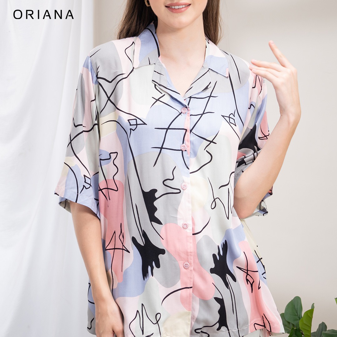 Oriana Sleepwear Piyama Memphis Line Series