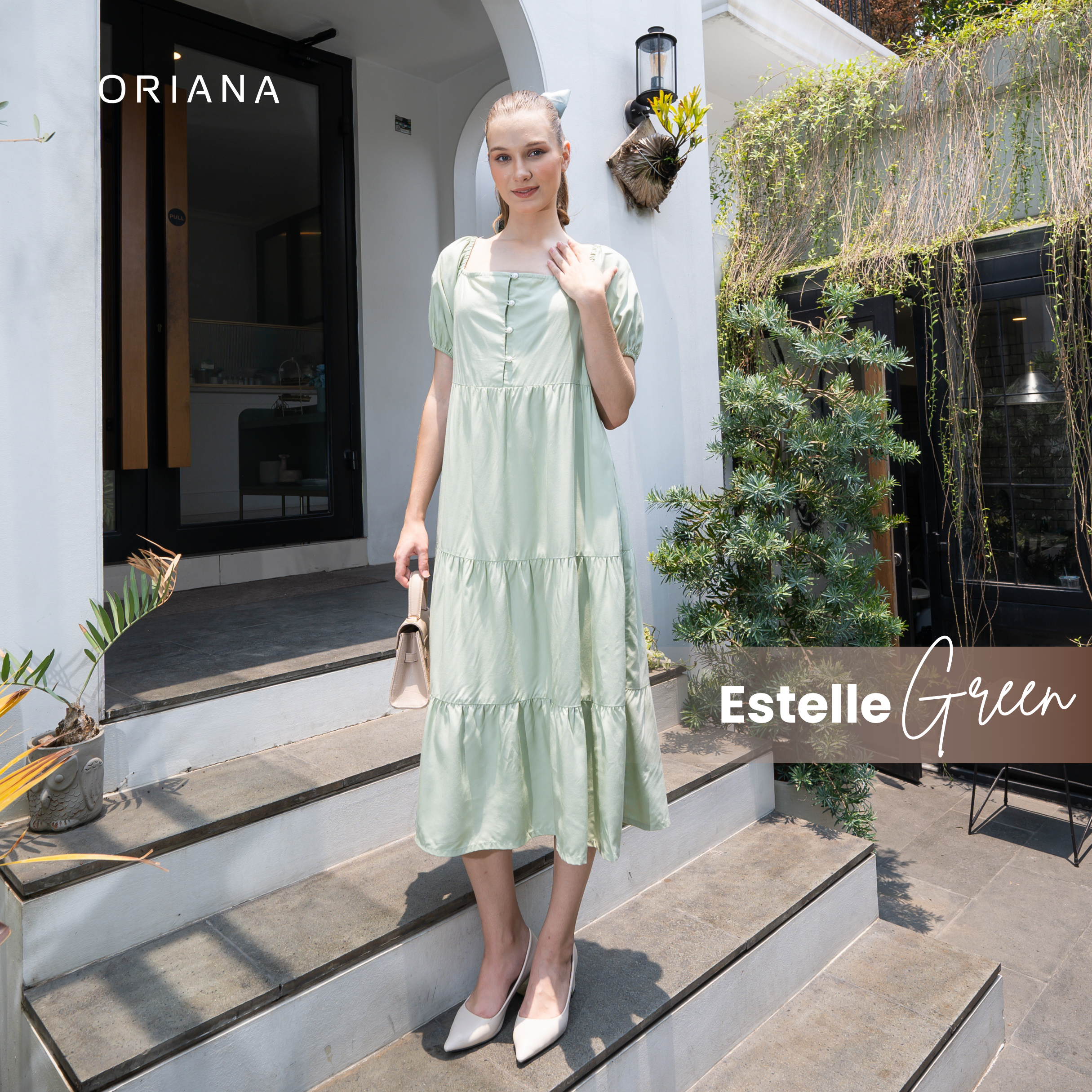Oriana Homewear Maxi Dress Daster Celine Series