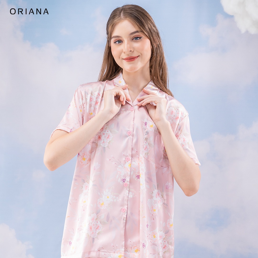 Oriana Sleepwear Piyama Organic Silk Summer Breeze Series