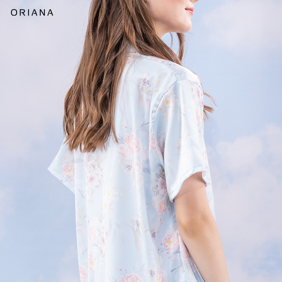 Oriana Sleepwear Piyama Organic Silk Summer Breeze Series