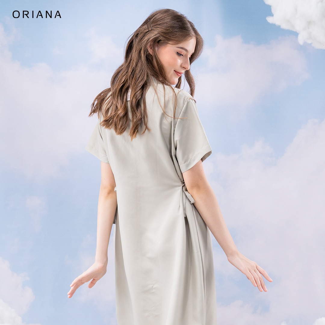 Oriana Homewear Maxi Dress Poly Bamboo Cailyn Series