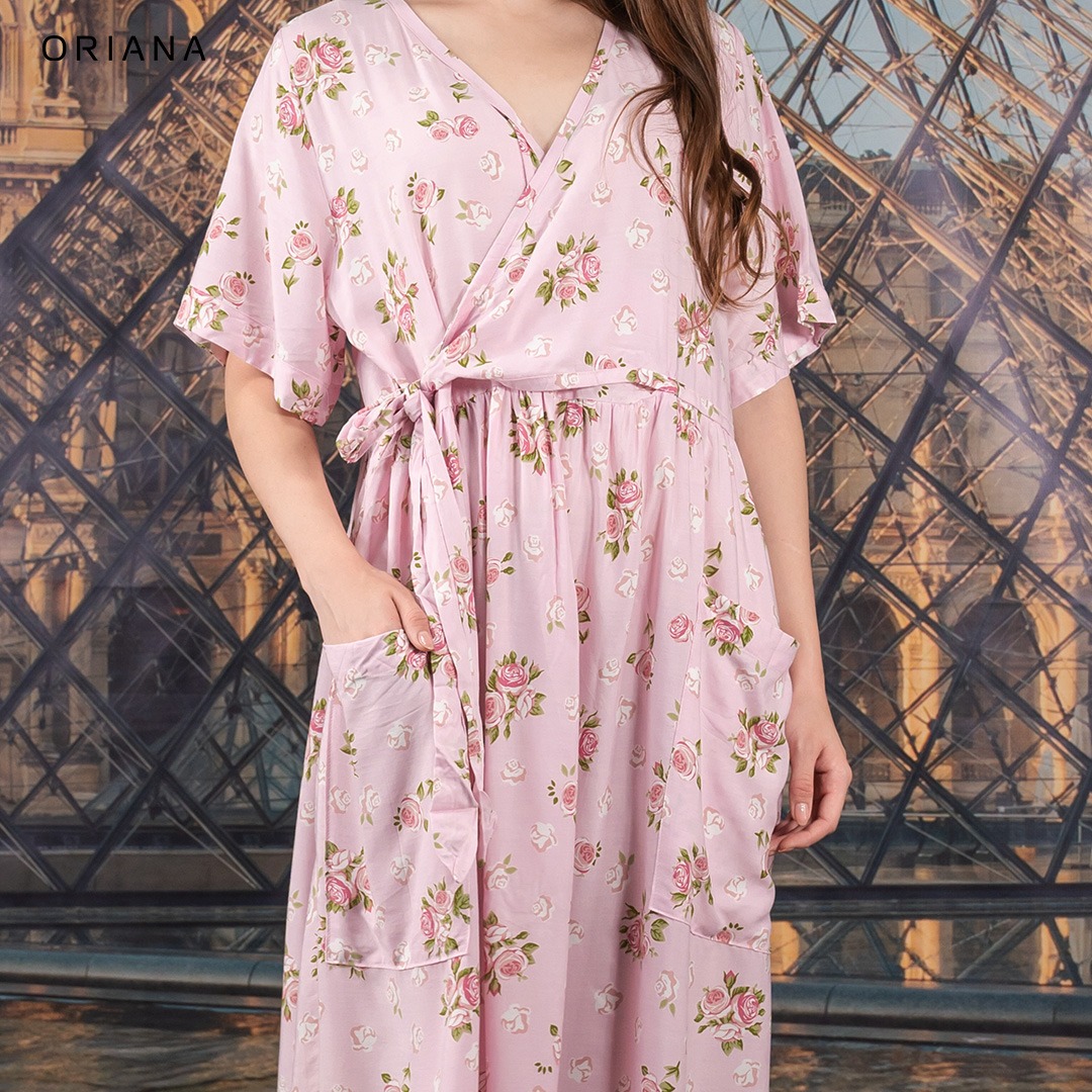 Oriana Homewear Maxi Dress DVKT Esme Series