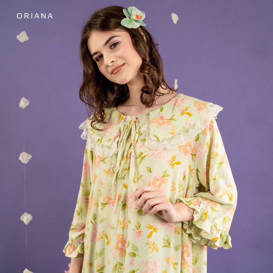 Oriana Homewear Maxi Dress Daster Busui Delia Keily Series