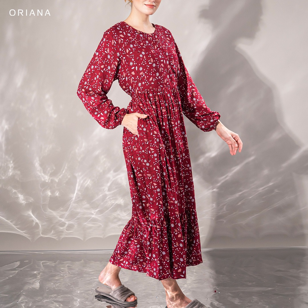 Oriana Homewear Longdress Lashira Evalia Series
